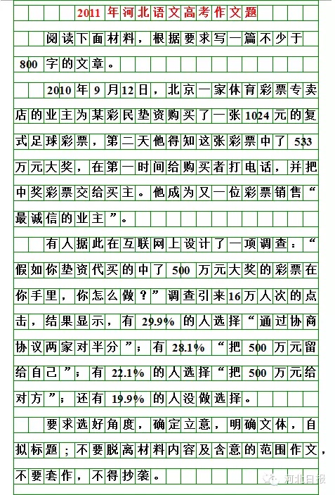河北2025高考作文题出来啦！你会怎么写？