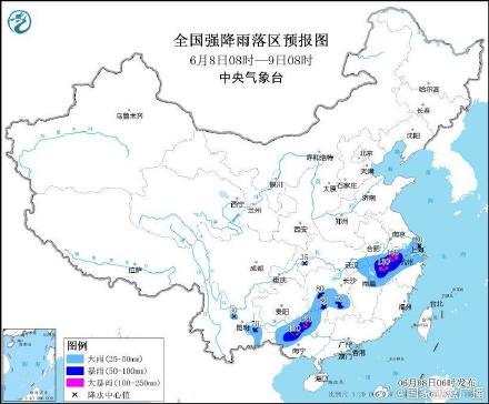 高考第二天 这些地方有暴雨!注意防范 高考第二天 这些地方有暴雨!注意防范