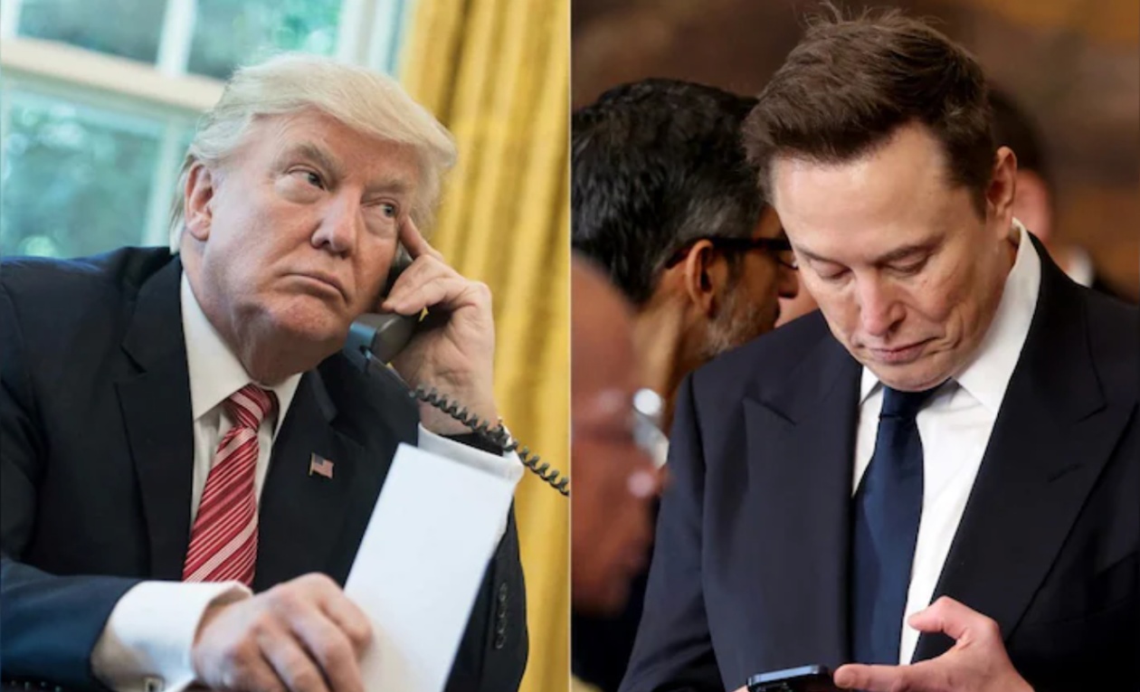 美媒:美议员目睹特朗普和马斯克爆发“口水战”,称特朗普当时“很生气” 美媒:美议员目睹特朗普和马斯克爆发“口水战”,称特朗普当时“很生气”