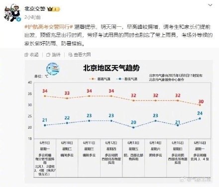 北京:学考等级考明日8点开始,强烈建议提前出门 北京:学考等级考明日8点开始,强烈建议提前出门