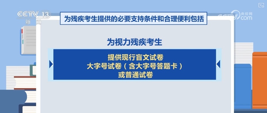 多部门协同优化服务提供合理便利 保障残疾学生平等参加高考 多部门协同优化服务提供合理便利 保障残疾学生平等参加高考