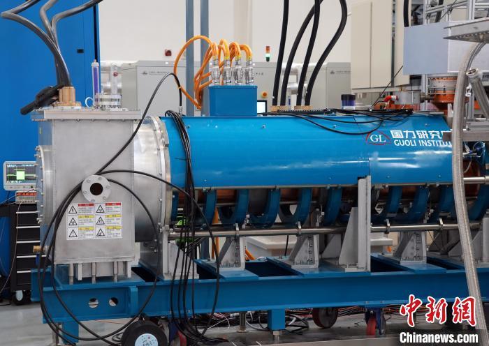 国际首支! 中国散裂中子源研制成功P波段大功率超构材料速调管 国际首支! 中国散裂中子源研制成功P波段大功率超构材料速调管