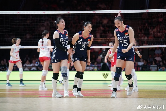 继续加油!世联赛北京站中国女排3:0战胜法国女排 继续加油!世联赛北京站中国女排3:0战胜法国女排