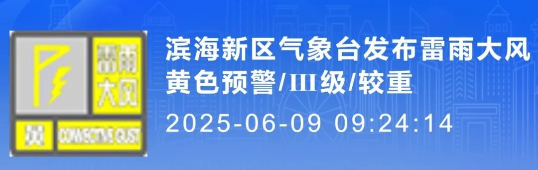 冰雹+雷电大风+短时强降水!天津7区预警! 冰雹+雷电大风+短时强降水!天津7区预警!