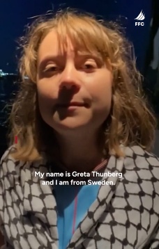 画面曝光!“环保少女”称遭以军绑架,以色列发声 画面曝光!“环保少女”称遭以军绑架,以色列发声