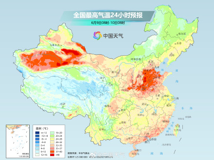 北方高温耐力持久局地可达40℃ 江南华南闷热难耐