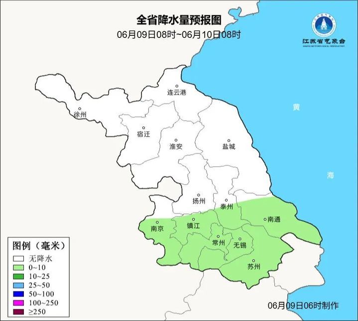 江苏本周连下7天雨!下周入梅…… 江苏本周连下7天雨!下周入梅……