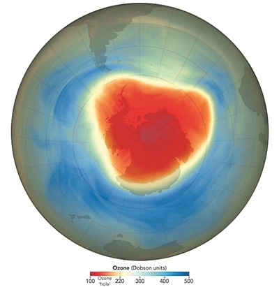 40年前南极“空洞”的发现拯救了地球 40年前南极“空洞”的发现拯救了地球