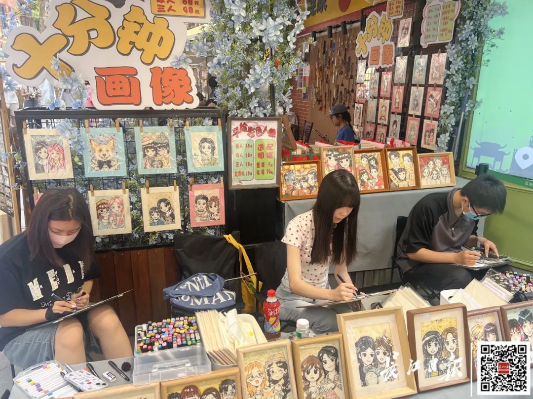 最高日入800元！武汉街头这种画火了