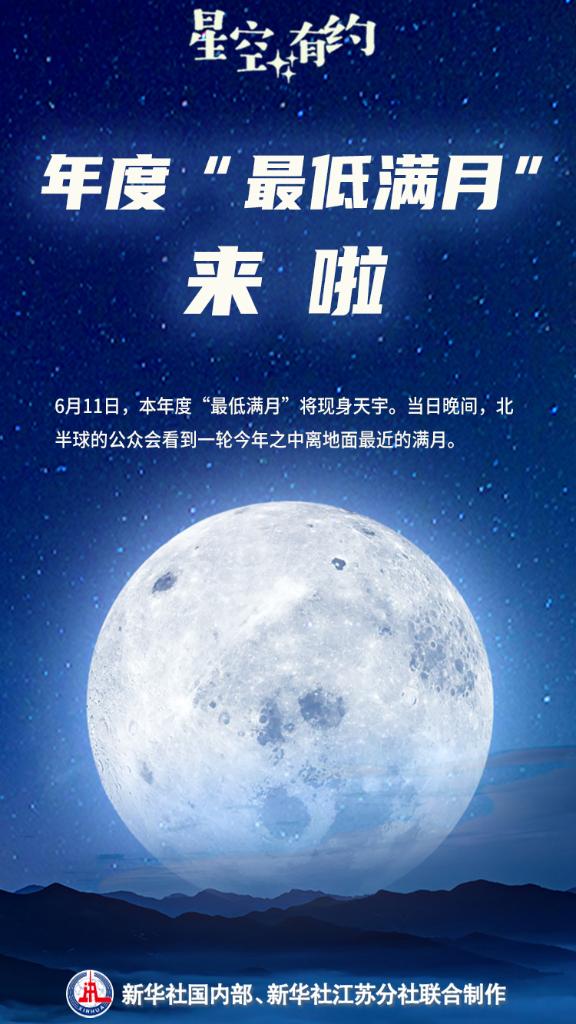 星空有约｜11日迎来年度“最低满月”