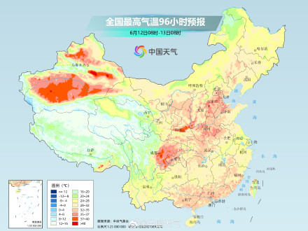 北方高温耐力持久局地可达40℃ 江南华南闷热难耐