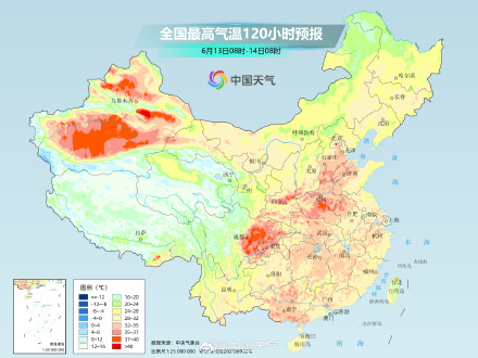 北方高温耐力持久局地可达40℃ 江南华南闷热难耐