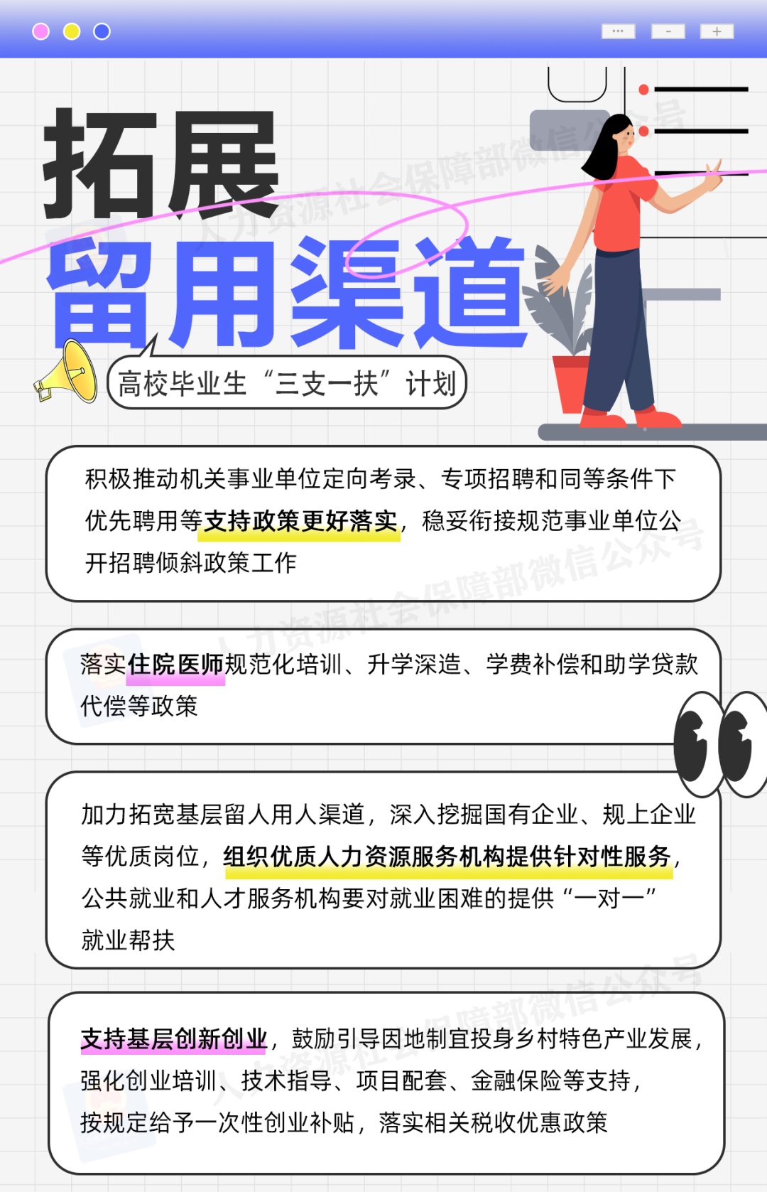 @高校毕业生 2025年“三支一扶”计划来了,一图了解 @高校毕业生 2025年“三支一扶”计划来了,一图了解