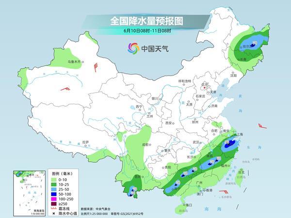 南方多地强降雨持续 华北黄淮等地高温连连