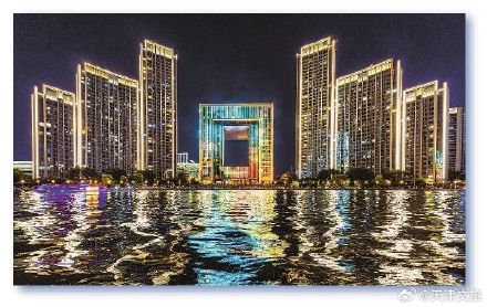 海河夜景，全新亮相！