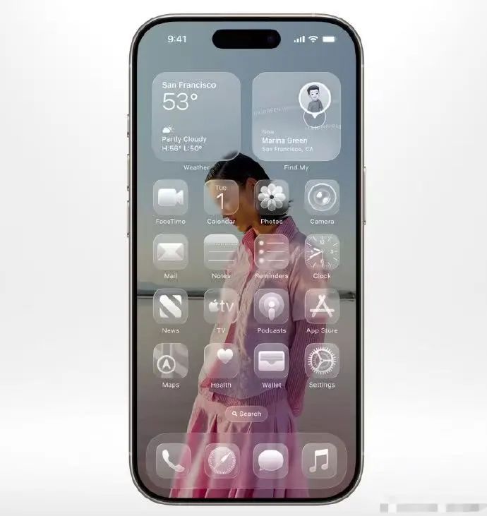 iOS 26“丑”上热搜第一！苹果“液态玻璃”设计公布