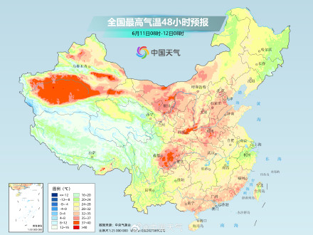 西北西南华北高温连成片 多地高温耐力十足