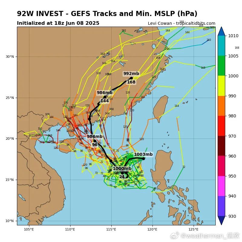 江苏注意：降水+雷暴大风+37℃高温！今年首个台风也要来了