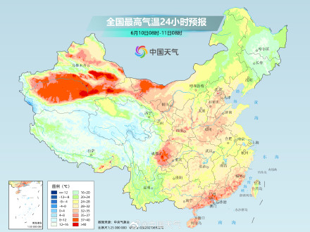 西北西南华北高温连成片 多地高温耐力十足