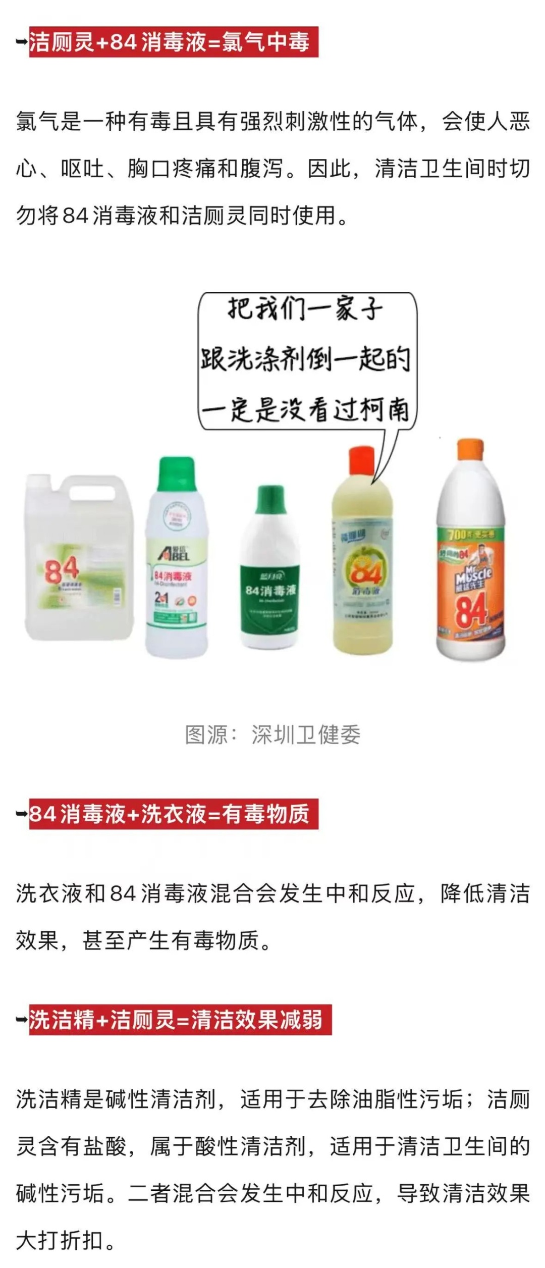 这两样混合后竟成“毒气弹”,几乎家家都用,赶快自查! 这两样混合后竟成“毒气弹”,几乎家家都用,赶快自查!