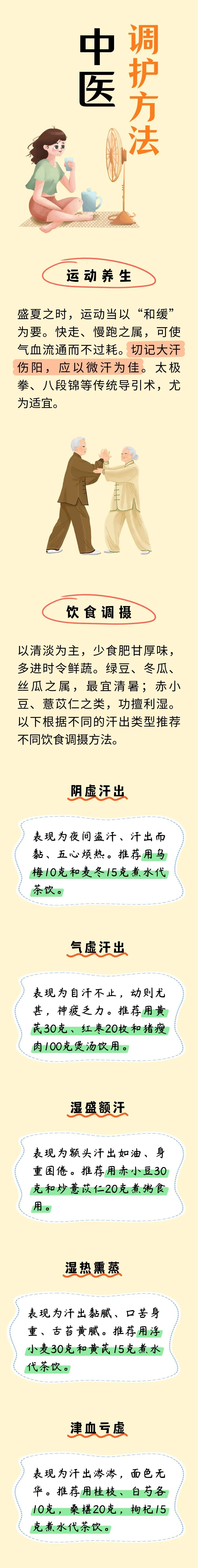 这么出汗,多半是虚了!中医建议这样调护 这么出汗,多半是虚了!中医建议这样调护