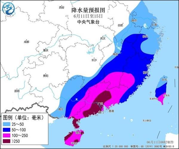 台风“蝴蝶”或将两次登陆我国 海南广西广东局地有特大暴雨