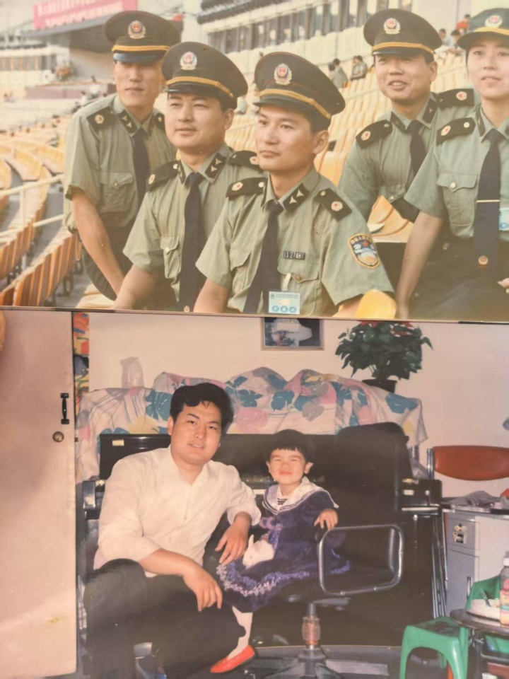 原来，考场外那位备受网友关注的女铁骑，是她呀！