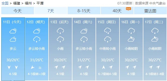 1号台风“蝴蝶”已生成！福建发布暴雨预警