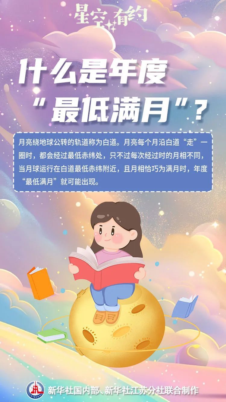 记得抬头看!年度“最低满月”来了 记得抬头看!年度“最低满月”来了
