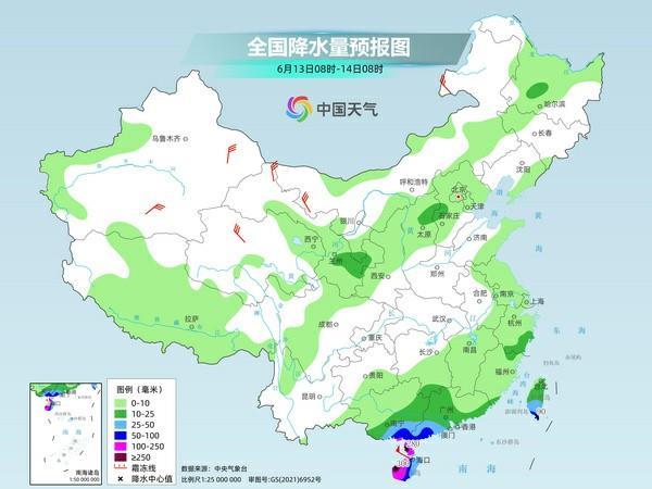 广东海南将现明显风雨 南北方迎大范围持续性高温 广东海南将现明显风雨 南北方迎大范围持续性高温