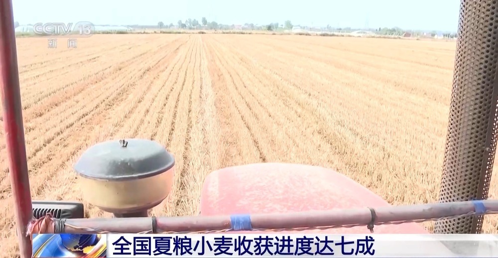 机损率仅0.5% 每亩多赚15元 科技助力夏收创造良性循环