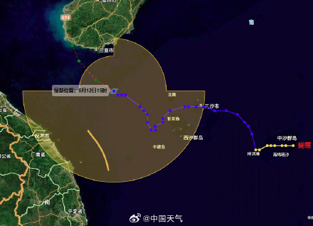 台风蝴蝶7级风圈已触达海南岛 三亚已现11级最大阵风 台风蝴蝶7级风圈已触达海南岛 三亚已现11级最大阵风