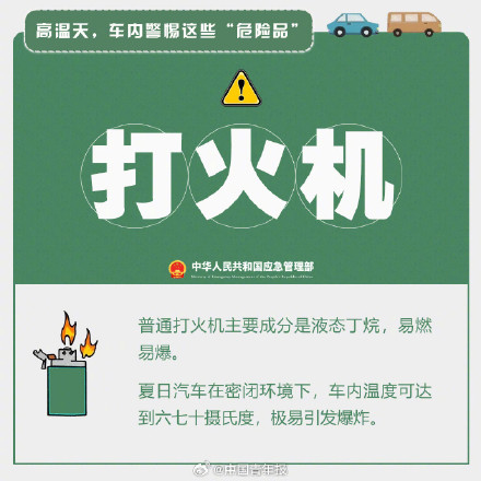 夏天这8种东西千万别放车里