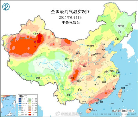又要热了!我国多地高温将连成一片 又要热了!我国多地高温将连成一片