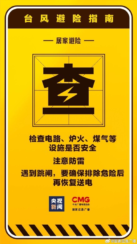 转存!台风天避险指南请查收 转存!台风天避险指南请查收