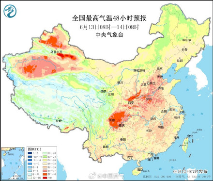 南北方大范围高温来袭 江南华南闷热在线