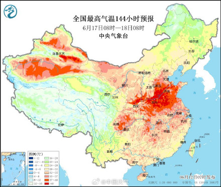 南北方大范围高温来袭 江南华南闷热在线