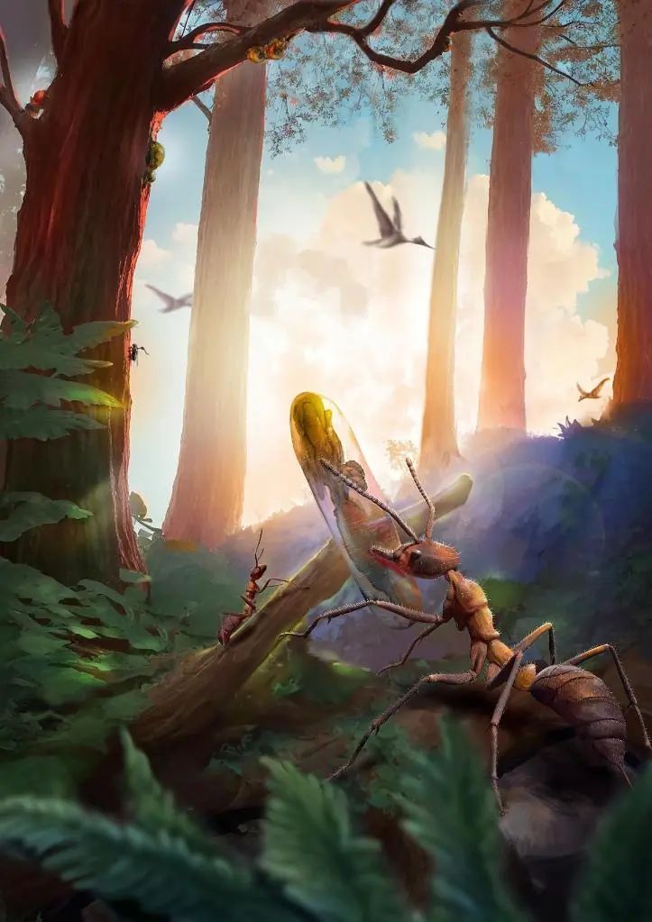 约1亿年前“僵尸昆虫”，长这样！