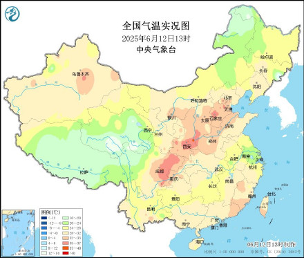 全国共有297个高温预警生效中 全国共有297个高温预警生效中
