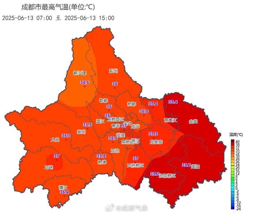 本轮高温18日结束！明日成都或有雷雨大风→