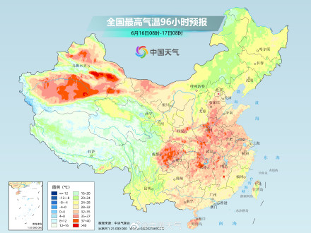 四川盆地至华北平原高温连成片 下周高温强度更强