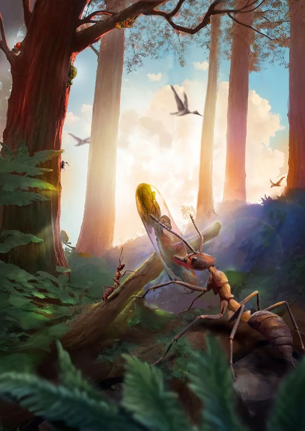 约1亿年前“僵尸昆虫”被发现! 约1亿年前“僵尸昆虫”被发现!