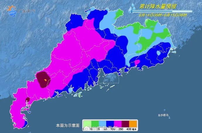 台风“蝴蝶”描边海南北上！广东超百个台风预警生效！