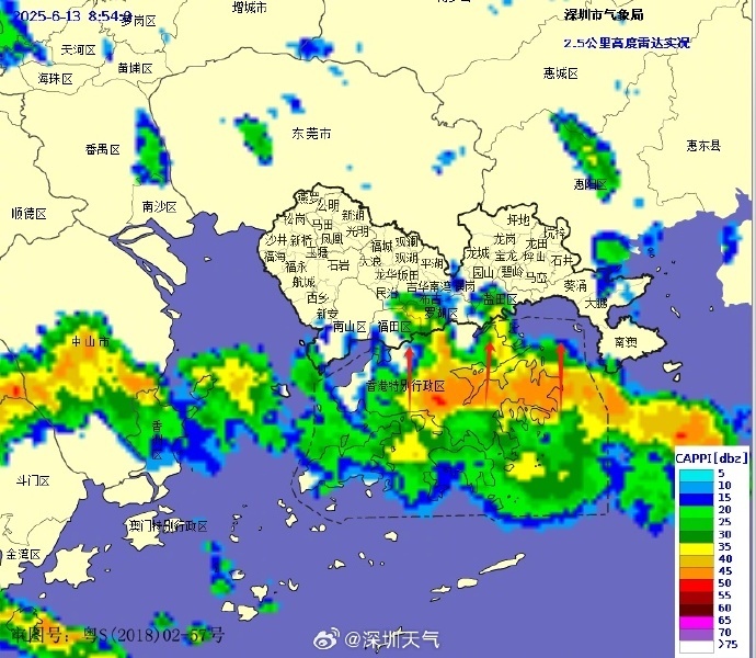 8级阵风+强雷电!深圳发布预警信号 8级阵风+强雷电!深圳发布预警信号