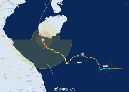 1号台风“蝴蝶”即将登陆或擦过海南岛 海南将现暴雨大暴雨