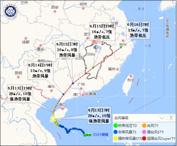 今年首个台风来袭！大雨、暴雨马上抵达南昌
