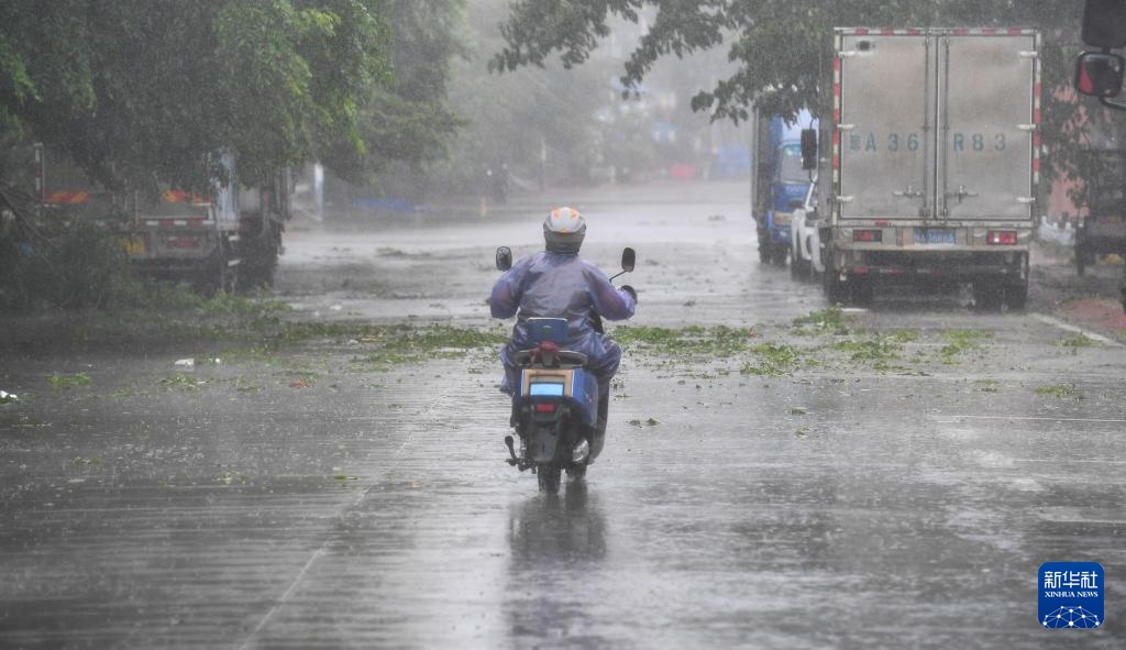 台风“蝴蝶”给海南带来强风雨