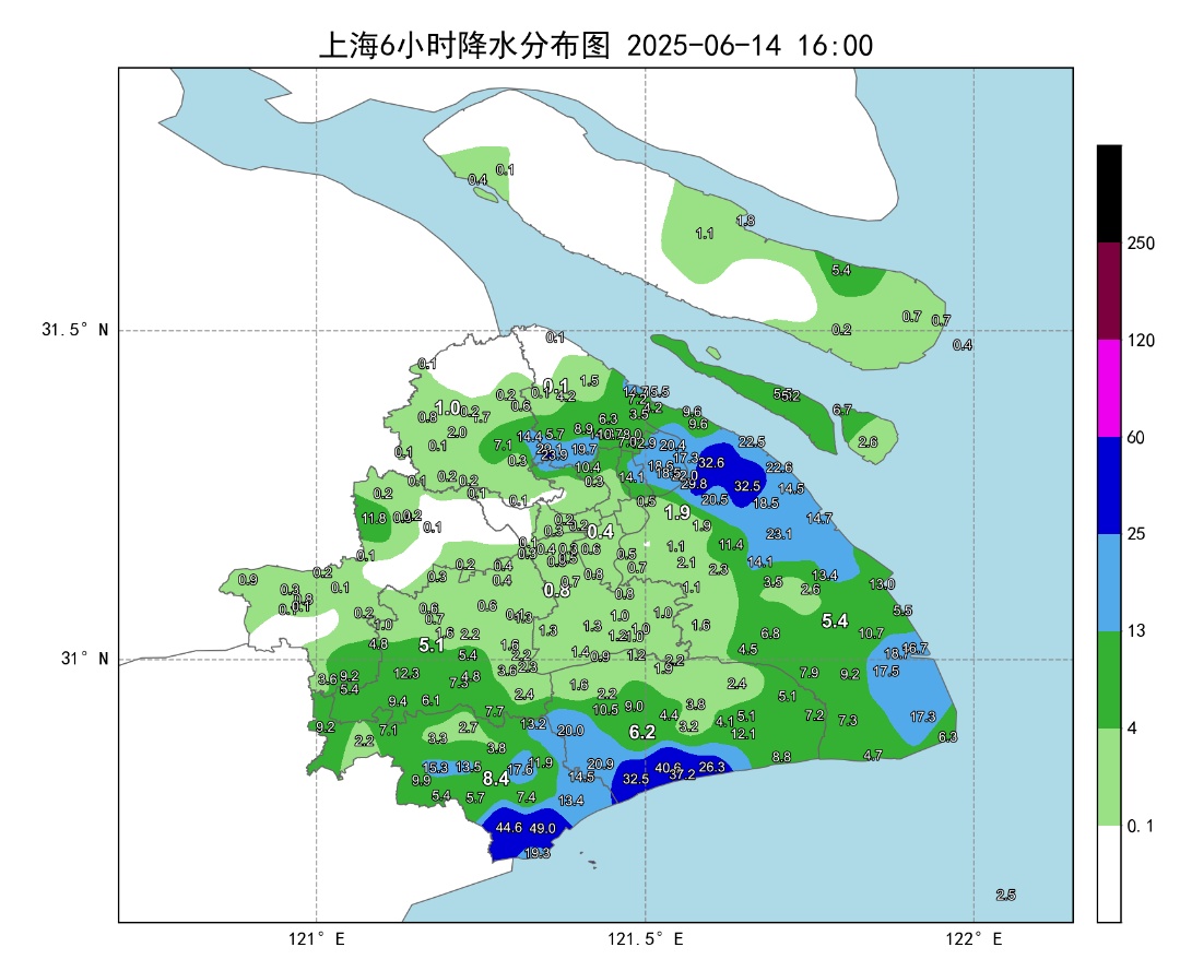 33.8℃!入梅以来最热一天!明天上海局地大到暴雨 33.8℃!入梅以来最热一天!明天上海局地大到暴雨