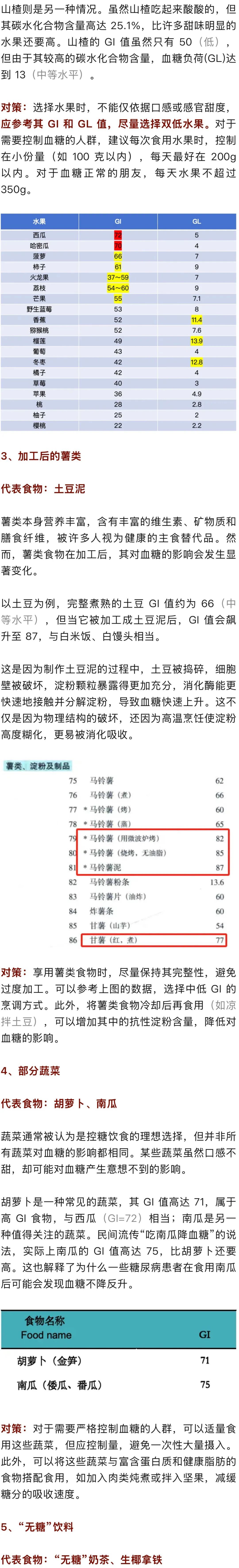 警惕！这7种食物不甜却让你血糖飙升，很多人经常吃