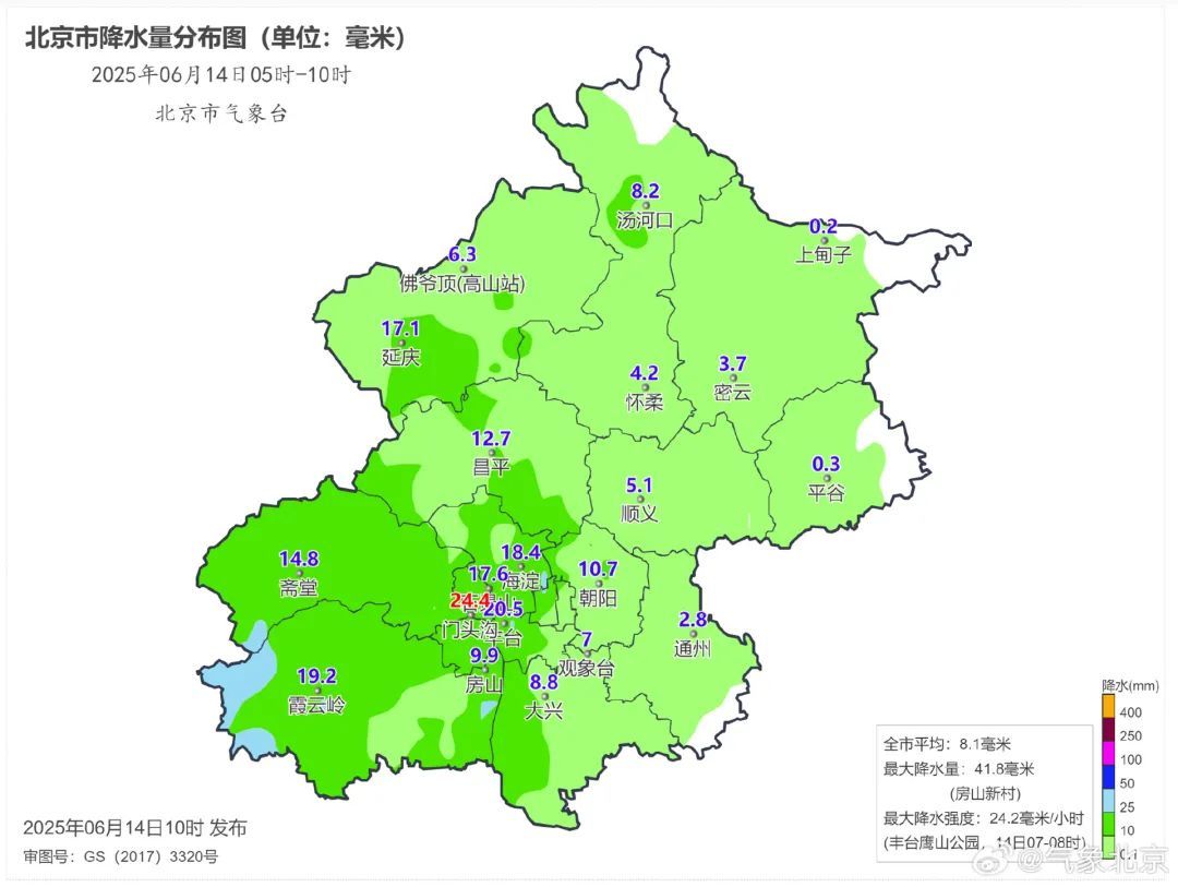 北京启动防洪排涝Ⅳ级应急响应，未来1-2小时，雨势有所加强